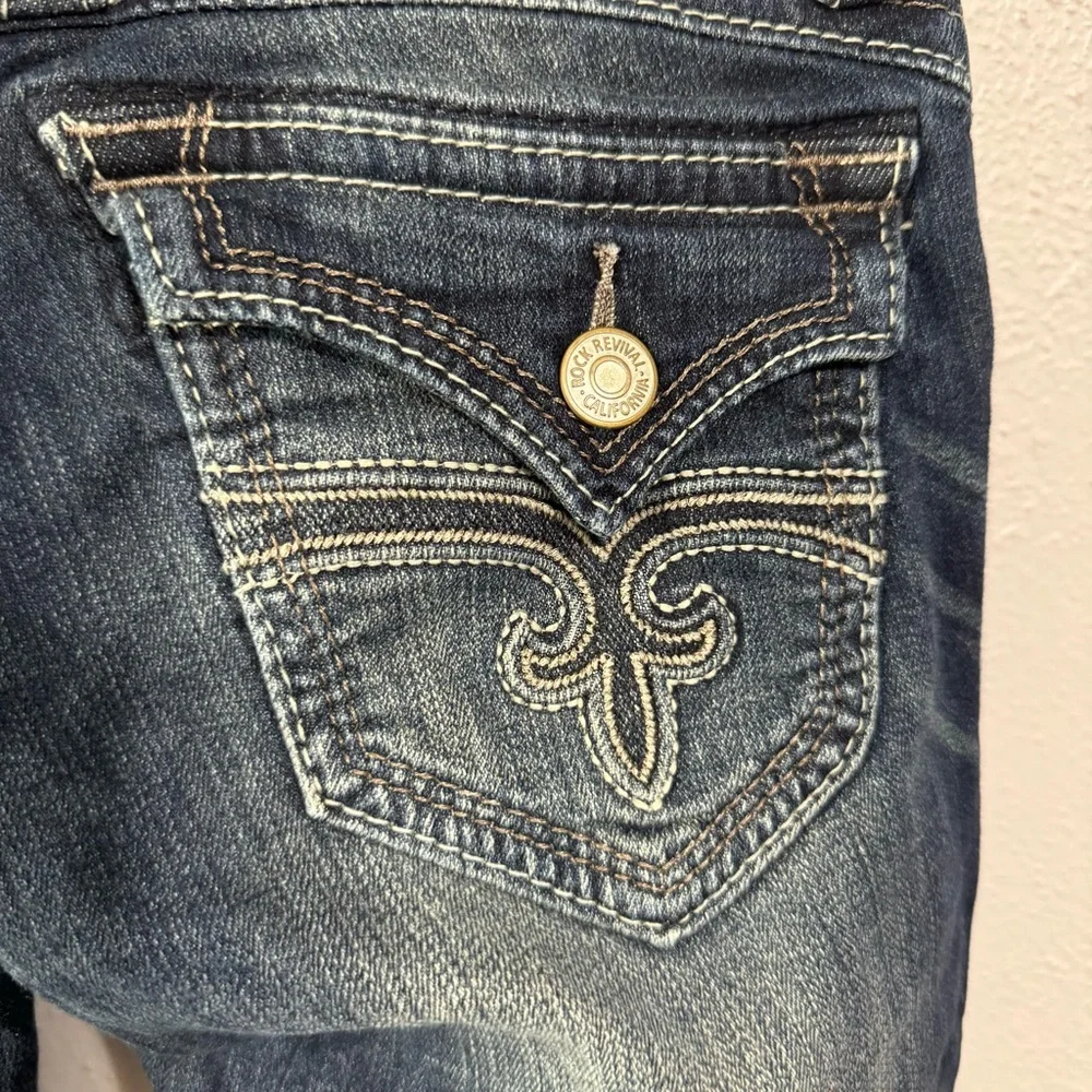 Rock Revival dark wash Stephan skinny jean size 26